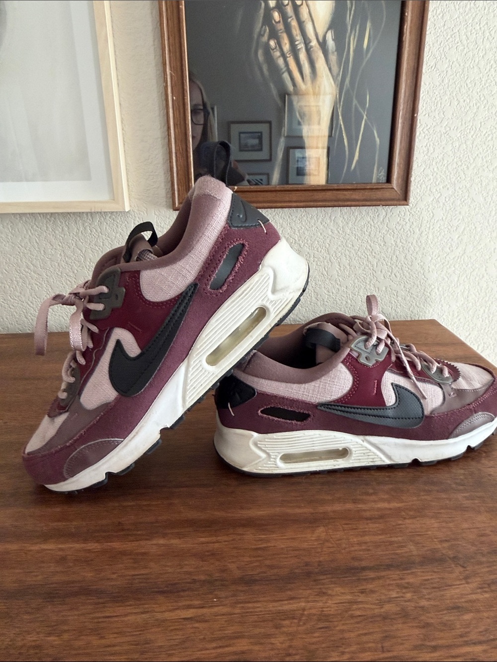 Nike Air Max 90 Futura 'Diffused Taupe' Sneakers Women's Size 8 - Picture 7 of 7
